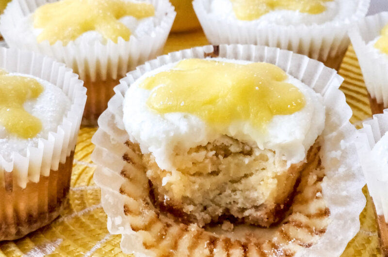 Lemon Bar Cupcakes