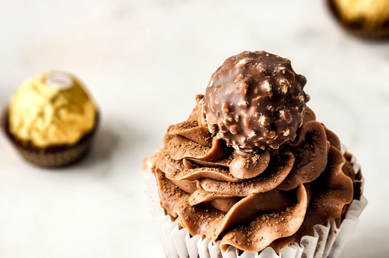 Ferrero Rocher Cupcakes