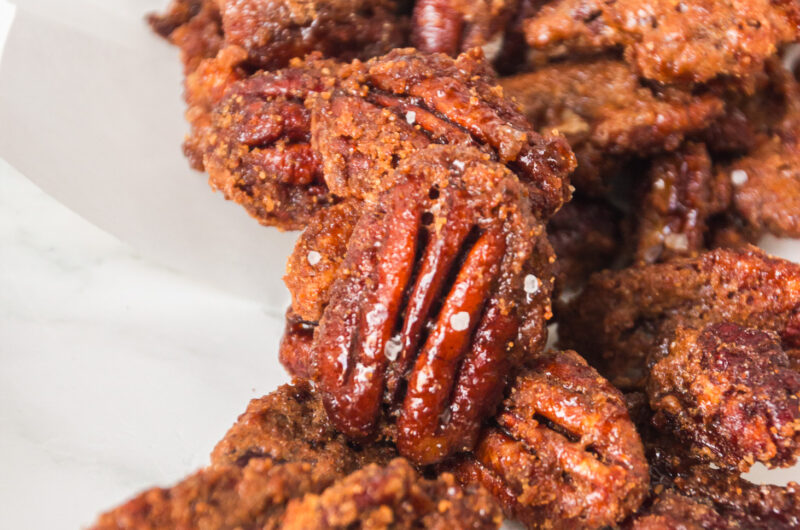 Glazed Roasted Pecans