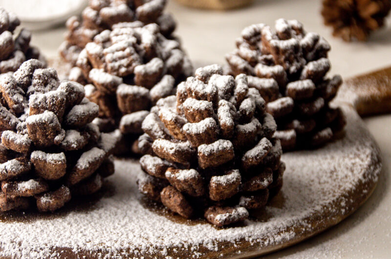 Pinecone Christmas Cookies