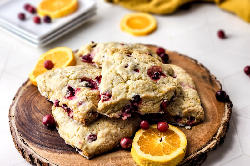 Cranberry Orange Scones