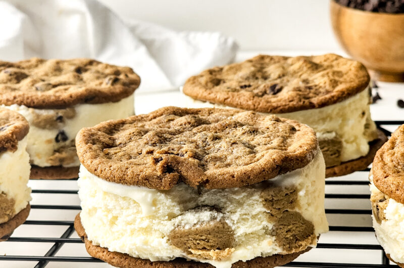 Cookie Dough Ice Cream Sandwich