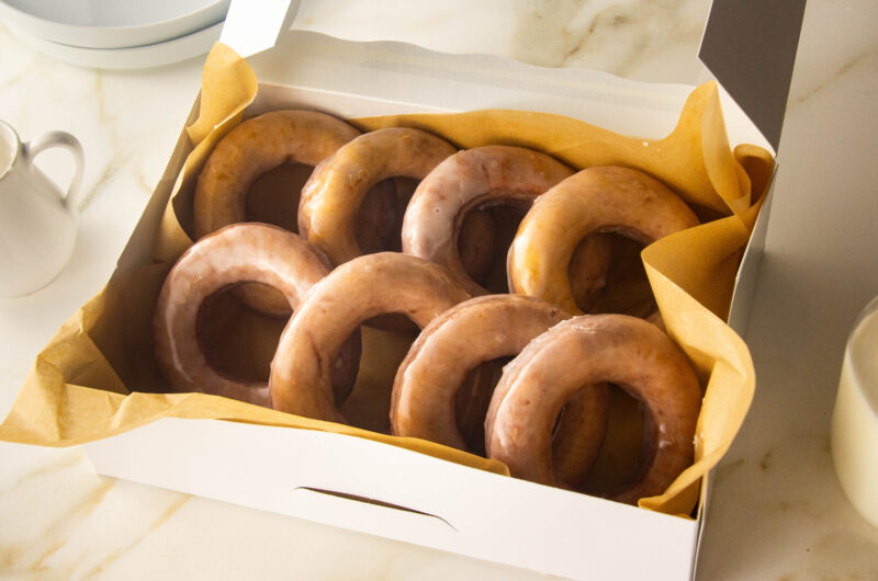 Homemade Glazed Donuts