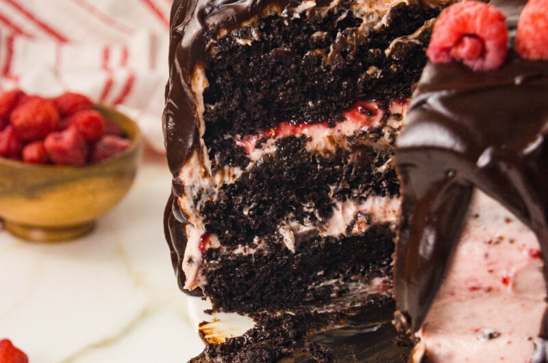 Chocolate Raspberry Cake